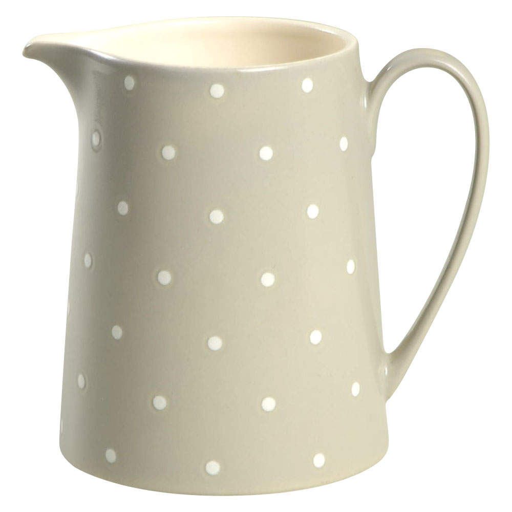 Larabee Dot Grey Creamer by Lenox-1