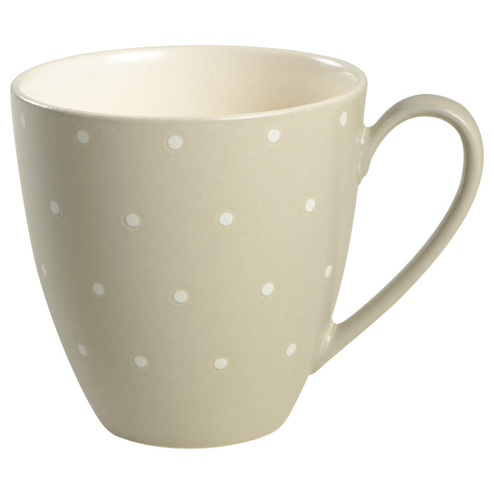 Larabee Dot Grey Mug by Lenox-1
