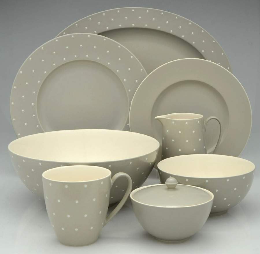 Larabee Dot Grey 37 Piece Set by Lenox-1