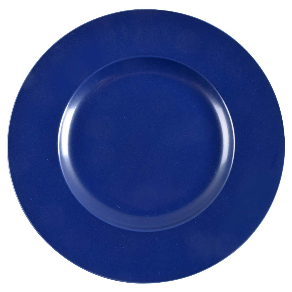Larabee Dot Navy Blue Accent Luncheon Plate by Lenox-1