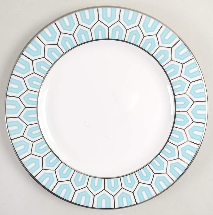 Clara Aqua Salad Plate by Lenox-1