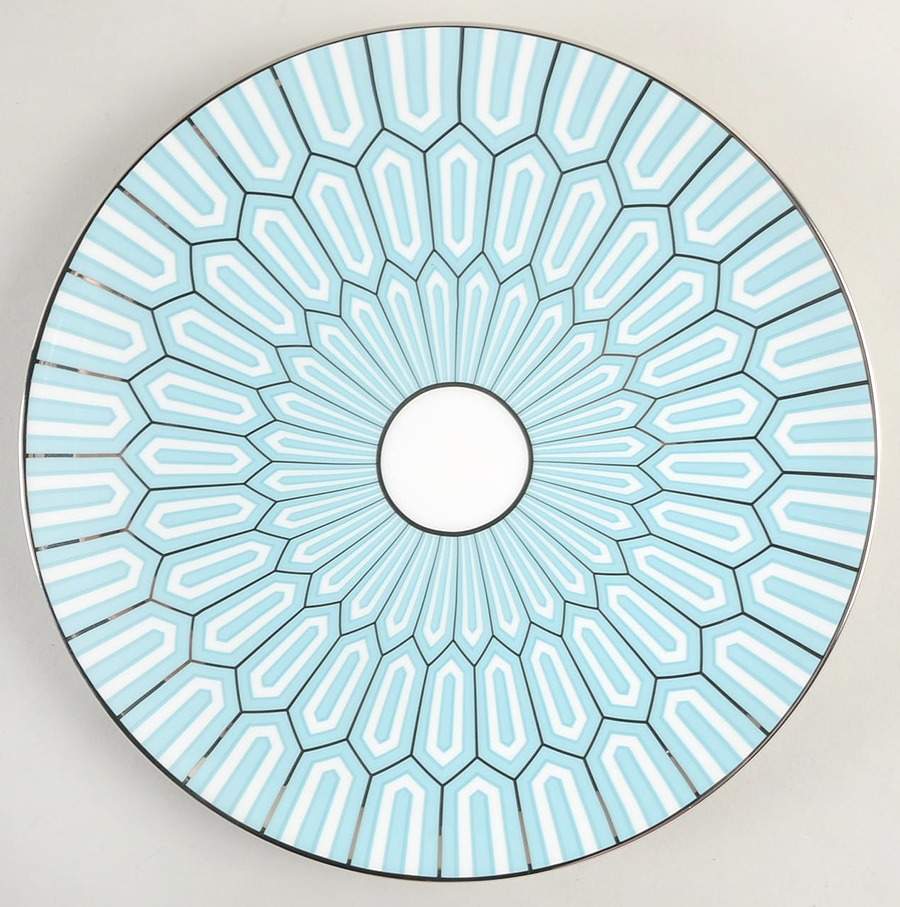 Clara Aqua Accent Luncheon Plate by Lenox-1