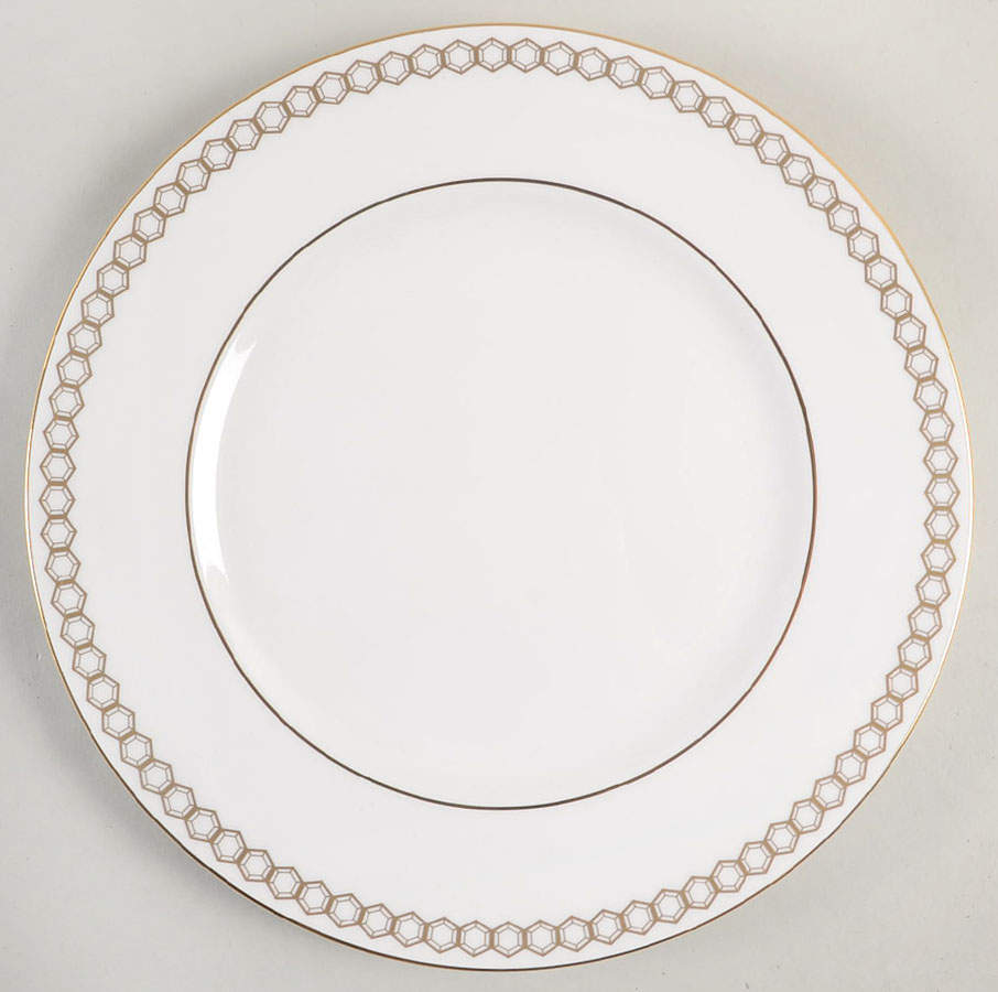 Prismatic Gold Dinner Plate by Lenox-1