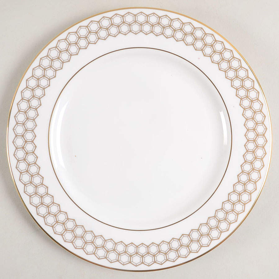 Prismatic Gold Salad Plate by Lenox-1