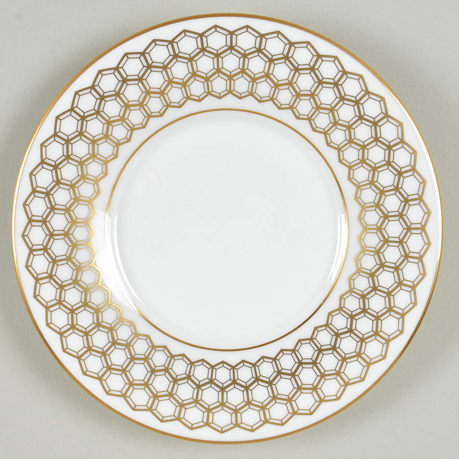 Prismatic Gold Saucer by Lenox-1