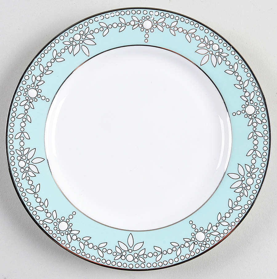 Empire Pearl Turquoise Bread & Butter Plate by Lenox-1