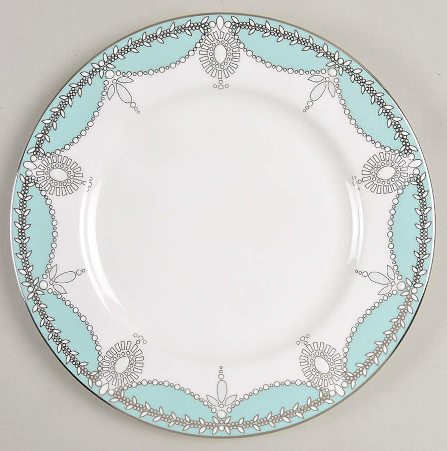 Empire Pearl Turquoise Salad Plate by Lenox-1