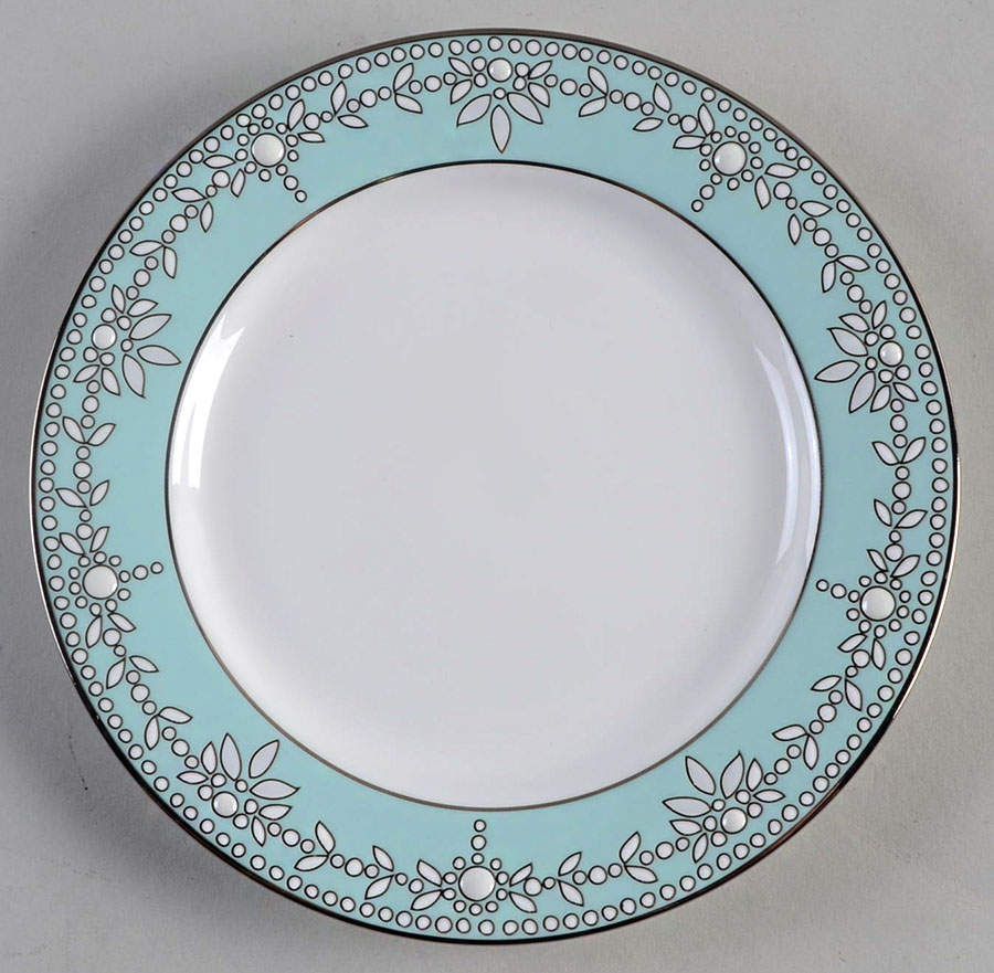 Empire Pearl Turquoise Bread & Butter Plate by Lenox-1
