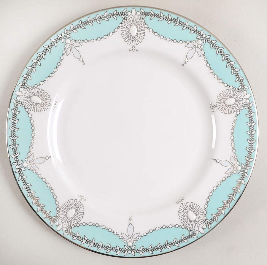 Empire Pearl Turquoise Salad Plate by Lenox-1