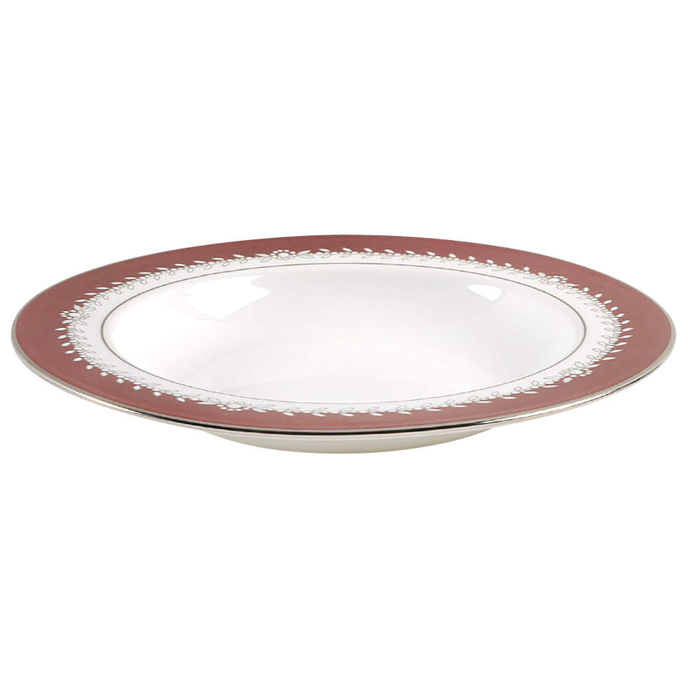 Empire Pearl Wine Large Rim Soup Bowl by Lenox-1