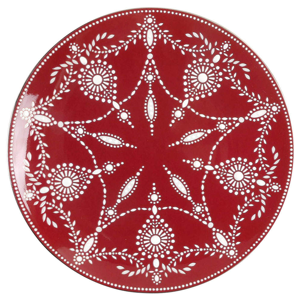 Empire Pearl Wine Accent Luncheon Plate by Lenox-1