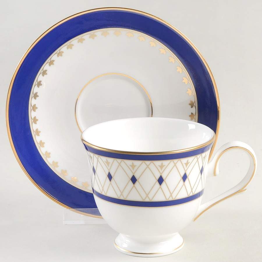 Royal Grandeur Footed Cup & Saucer Set by Lenox-1