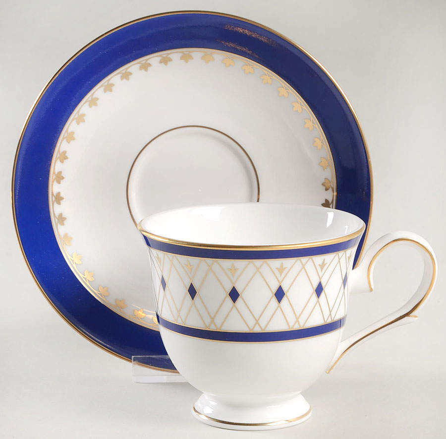 Royal Grandeur Footed Cup & Saucer Set by Lenox-1