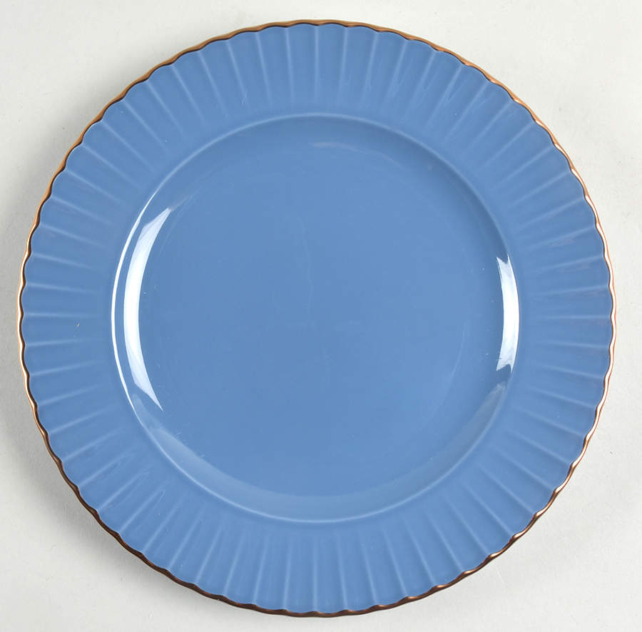 Marchesa Shades Blue Accent Luncheon Plate by Lenox-1