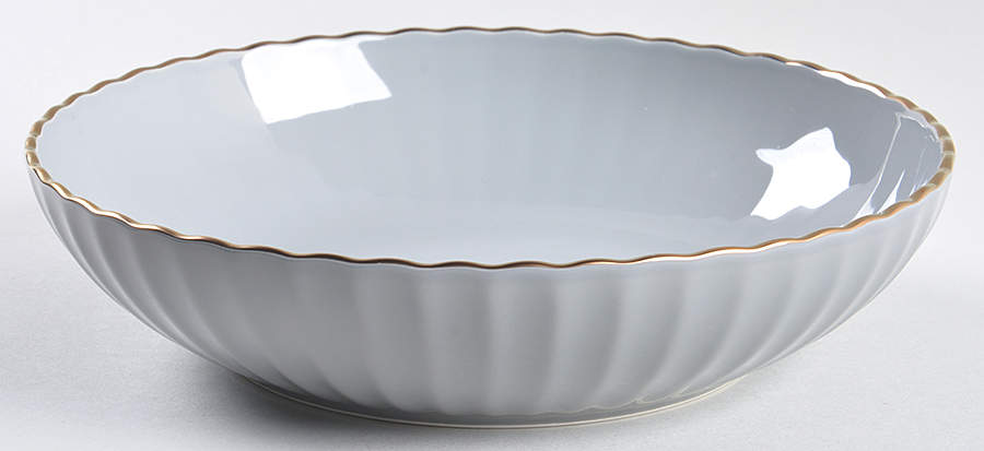 Marchesa Shades Grey 9" Individual Pasta Bowl by Lenox-1