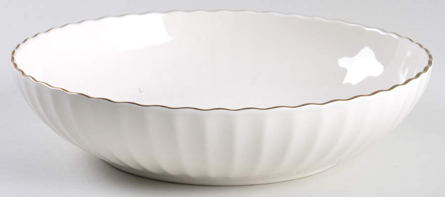 Marchesa Shades White 9" Individual Pasta Bowl by Lenox-1