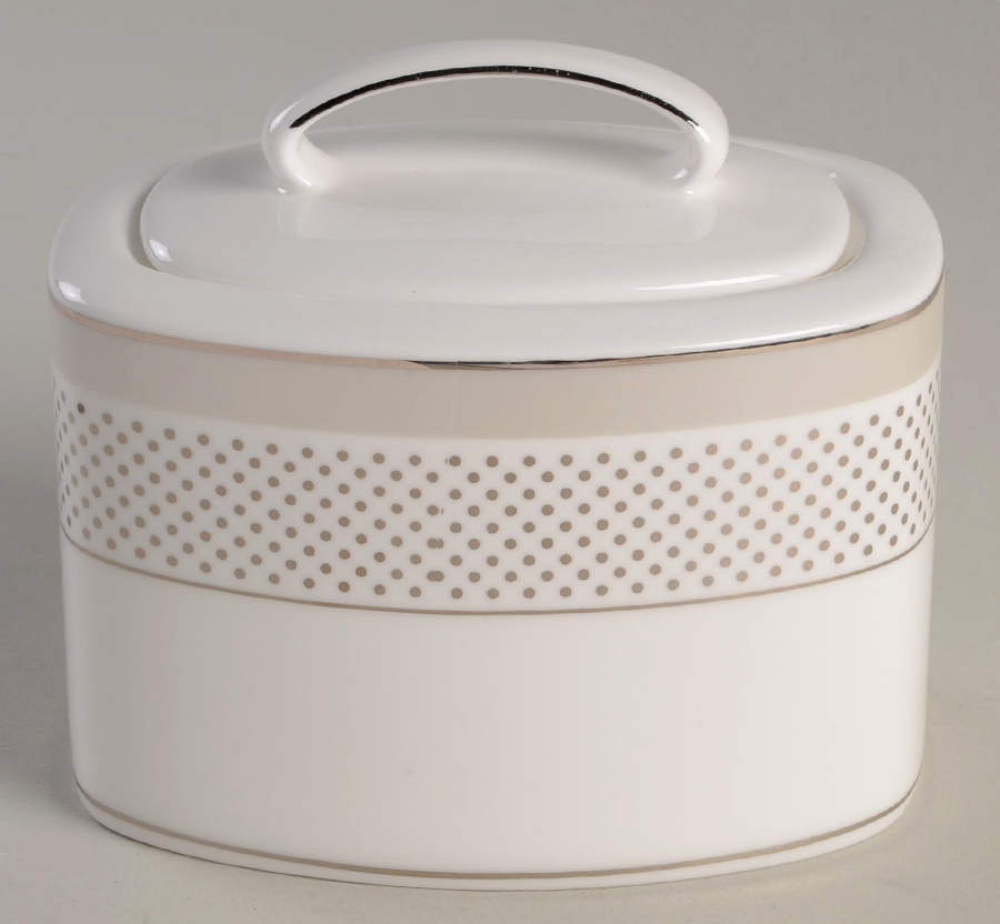 Whitaker Street Sugar Bowl & Lid by Lenox-1