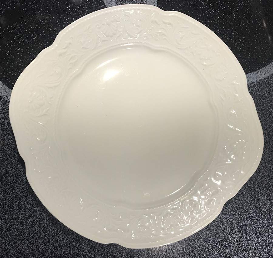 LEL36 Handled Cake Plate by LEC-Leclair Limoges-1