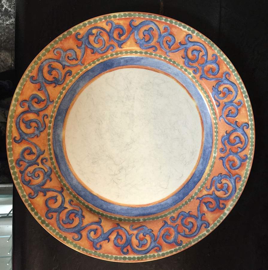 Dynasty Dinner Plate by Lillian Vernon-1