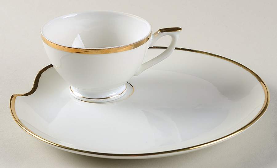 3234 Snack Plate & Cup Set by Lefton-1