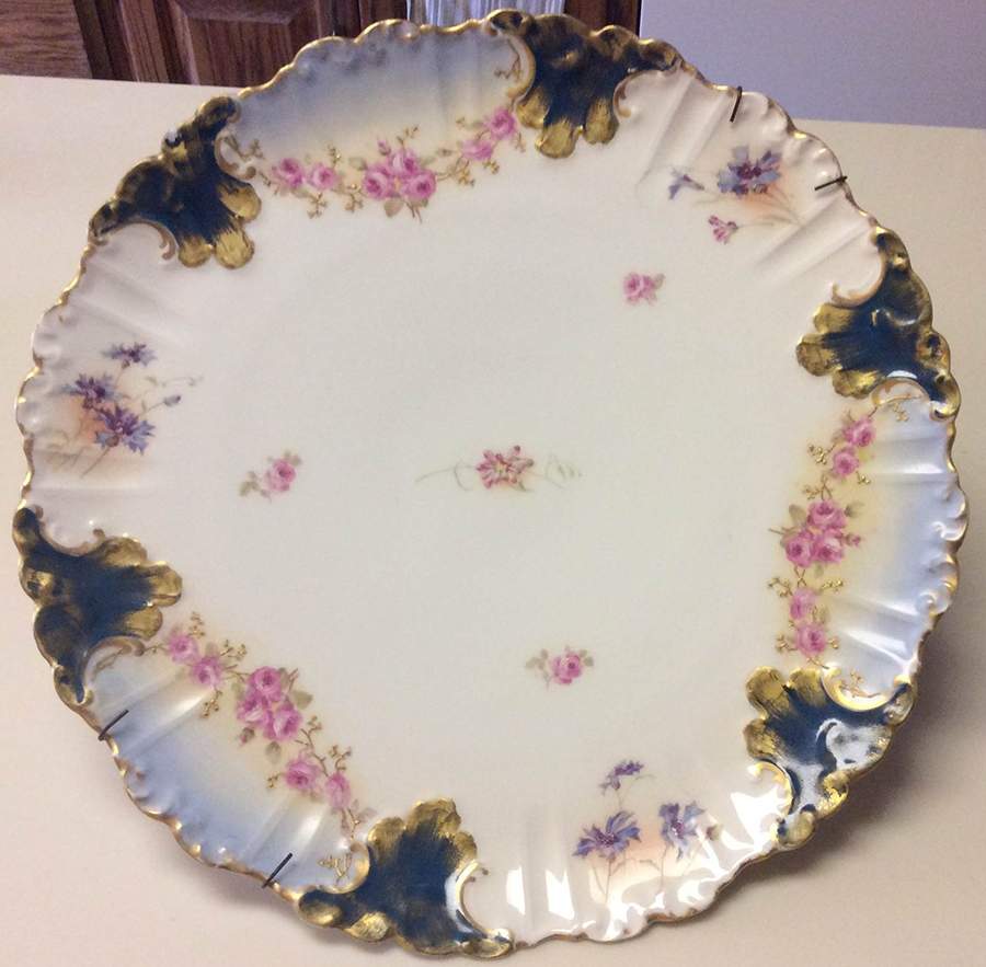 LSS311 Cake Plate by Lazarus Straus & Sons-1