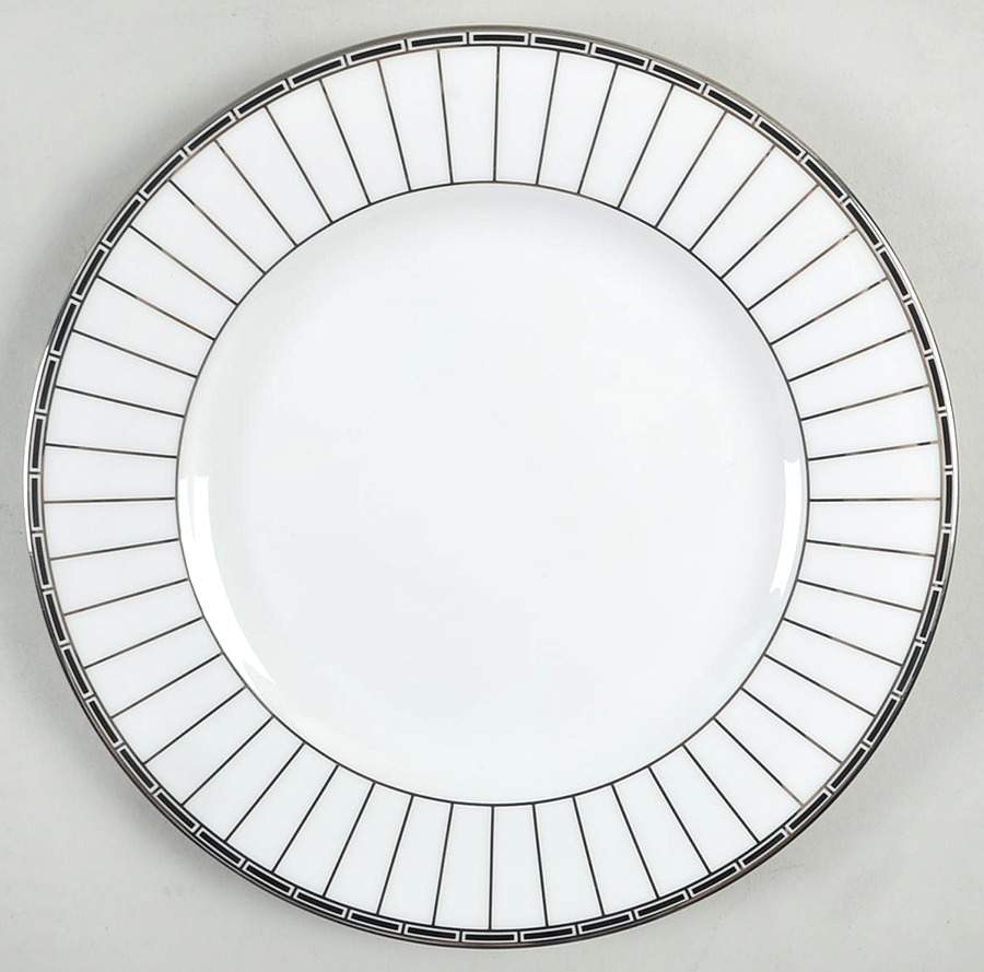 Platinum Onyx Salad Plate by Lenox-1