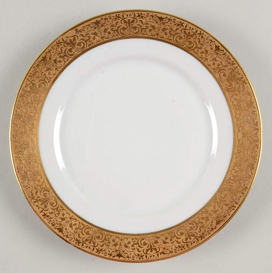 LIM692 Salad Plate by Limoges-French-1