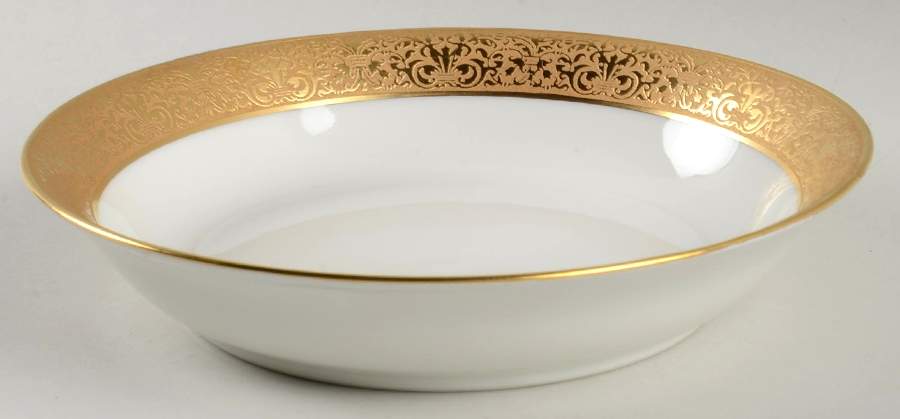 LIM692 Coupe Soup Bowl by Limoges-French-1