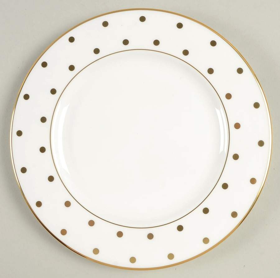 Larabee Road Gold Salad Plate by Lenox-1