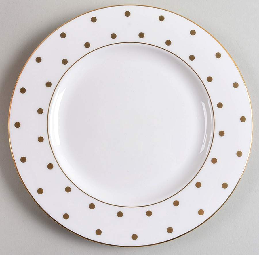 Larabee Road Gold Salad Plate by Lenox-1