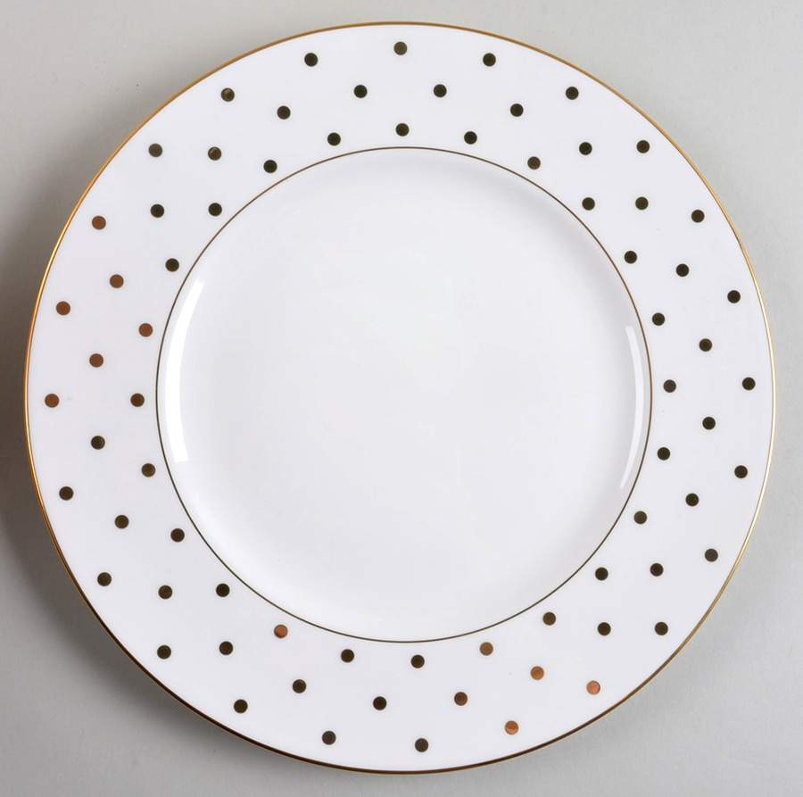 Larabee Road Gold Dinner Plate by Lenox-1
