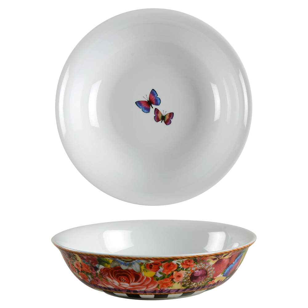 Eliza Stripe 7" Individual Pasta Bowl by Lenox-1
