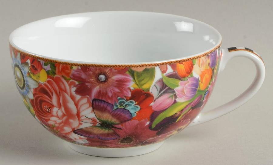 Eliza Stripe Cup for Individual Teapot & Lid with Cup by Lenox-1