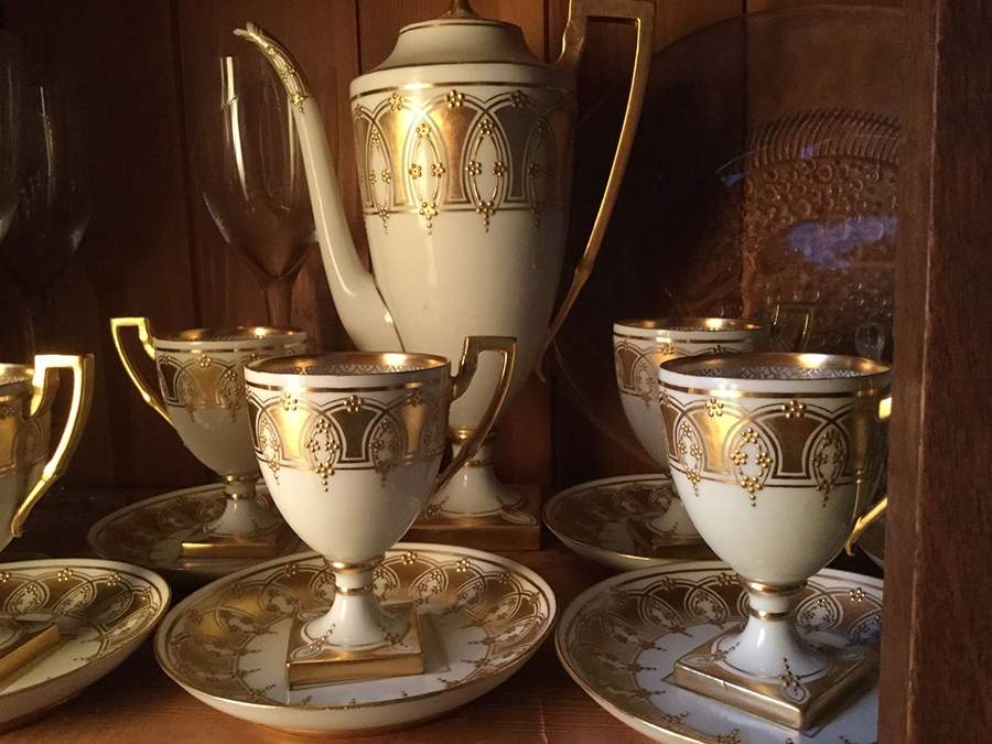 LYI5 Coffee Pot & Lid by La Seynie Limoges-1
