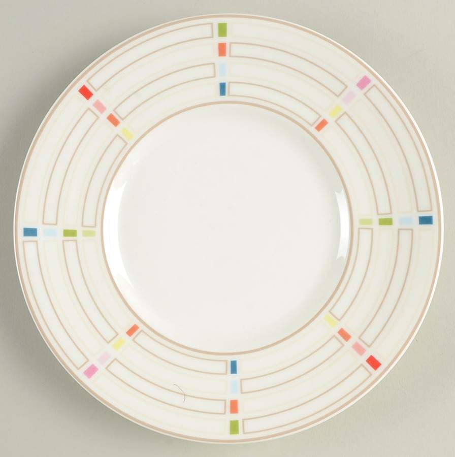 Entertain 365 (Sculpture Confetti) Dessert/Pie Plate by Lenox-1