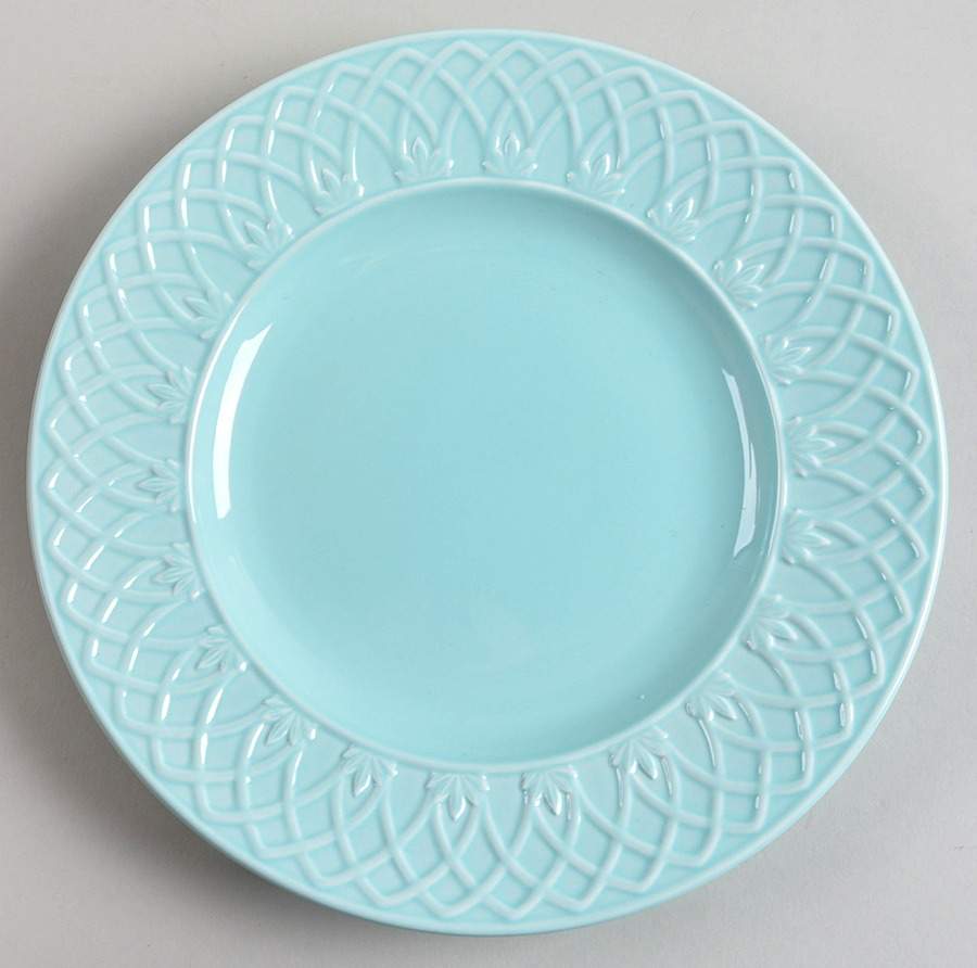 British Colonial Carved Luncheon/Salad Plate by Lenox-1