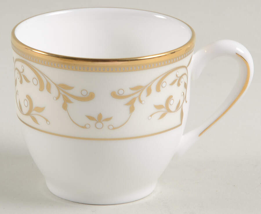 Opal Innocence Gold Flat Demitasse Cup by Lenox-1