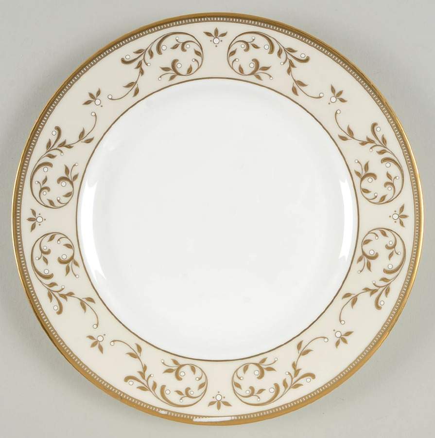 Opal Innocence Gold Salad Plate by Lenox-1