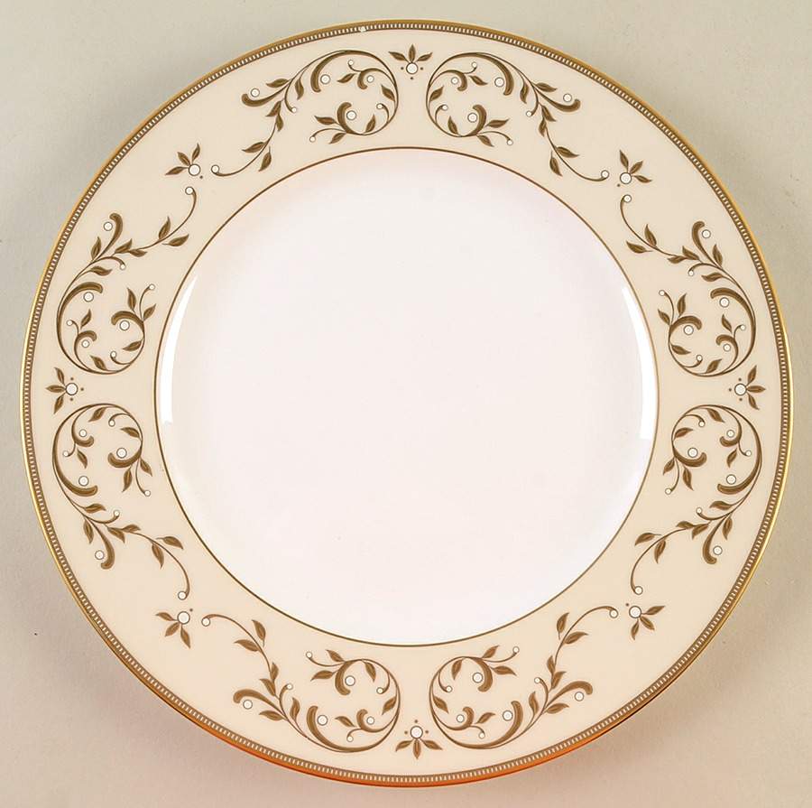 Opal Innocence Gold Dinner Plate by Lenox-1
