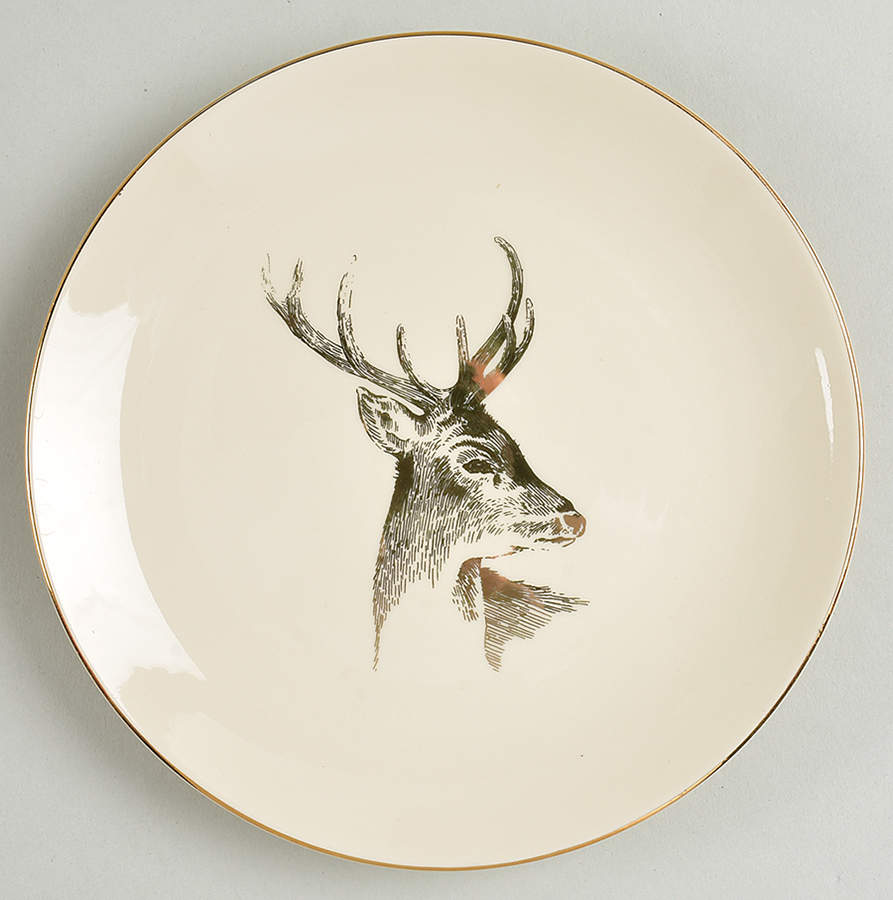 Golden Holidays Dessert/Pie Plate by Lenox-1