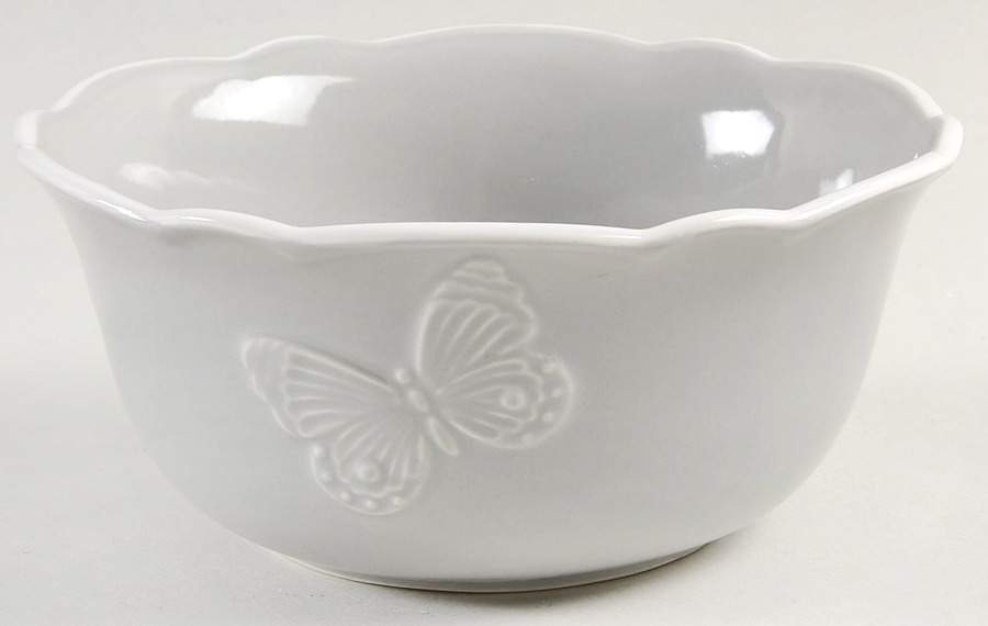 Butterfly Meadow Carved (Slate) 6" All Purpose Bowl by Lenox-1