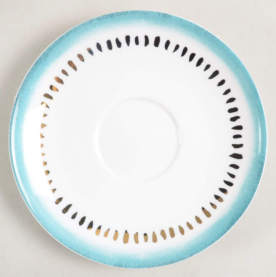 Goldenrod Saucer by Lenox-1