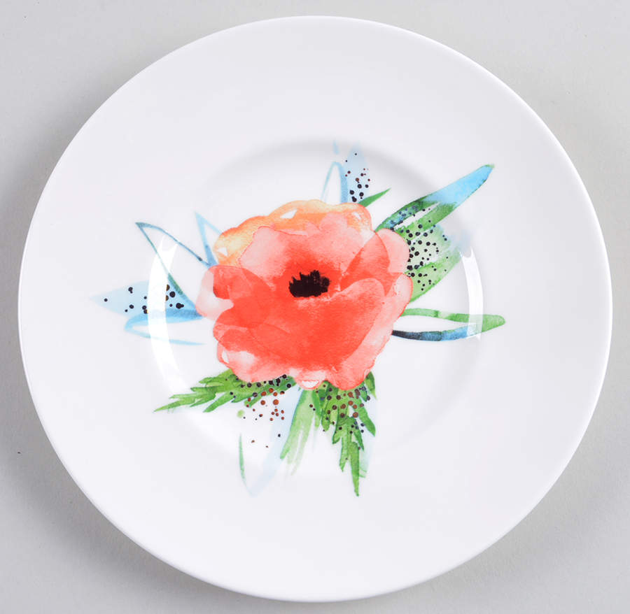 Passion Bloom Bread & Butter/Dessert Plate by Lenox-1
