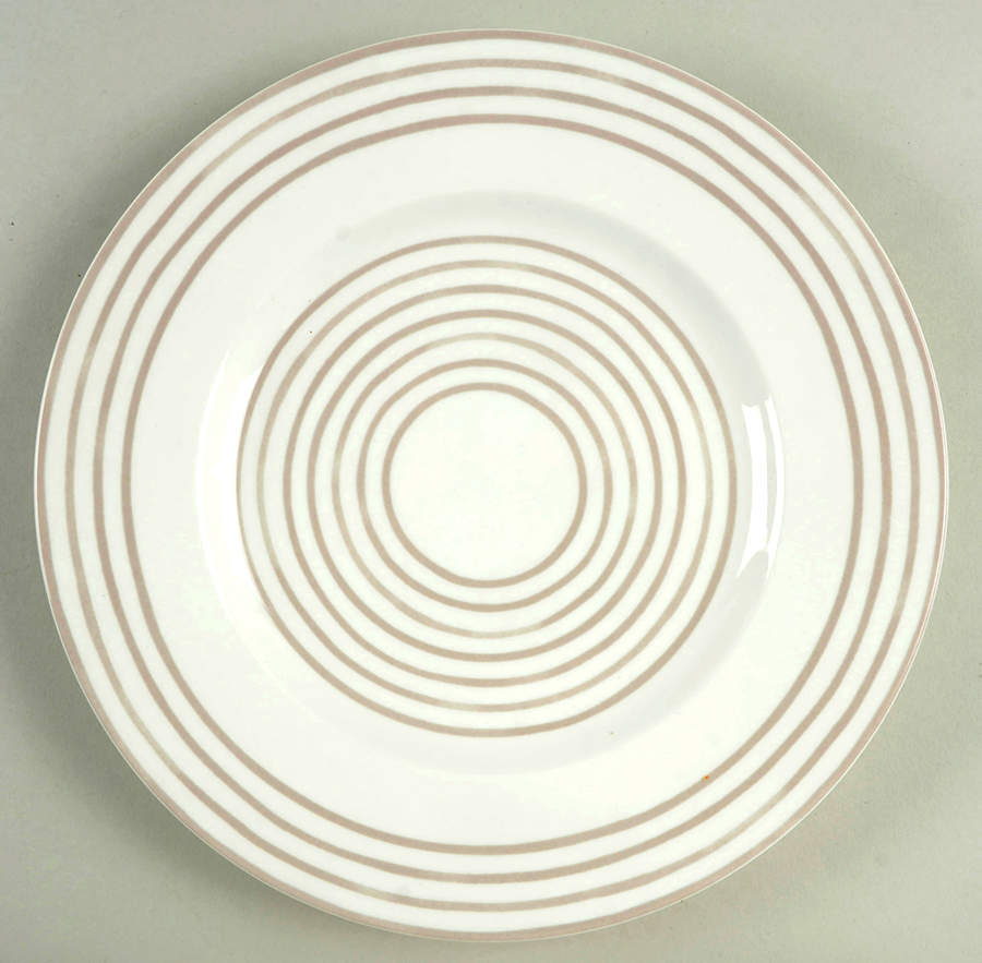 Charlotte Street North Grey Accent Luncheon Plate by Lenox-1