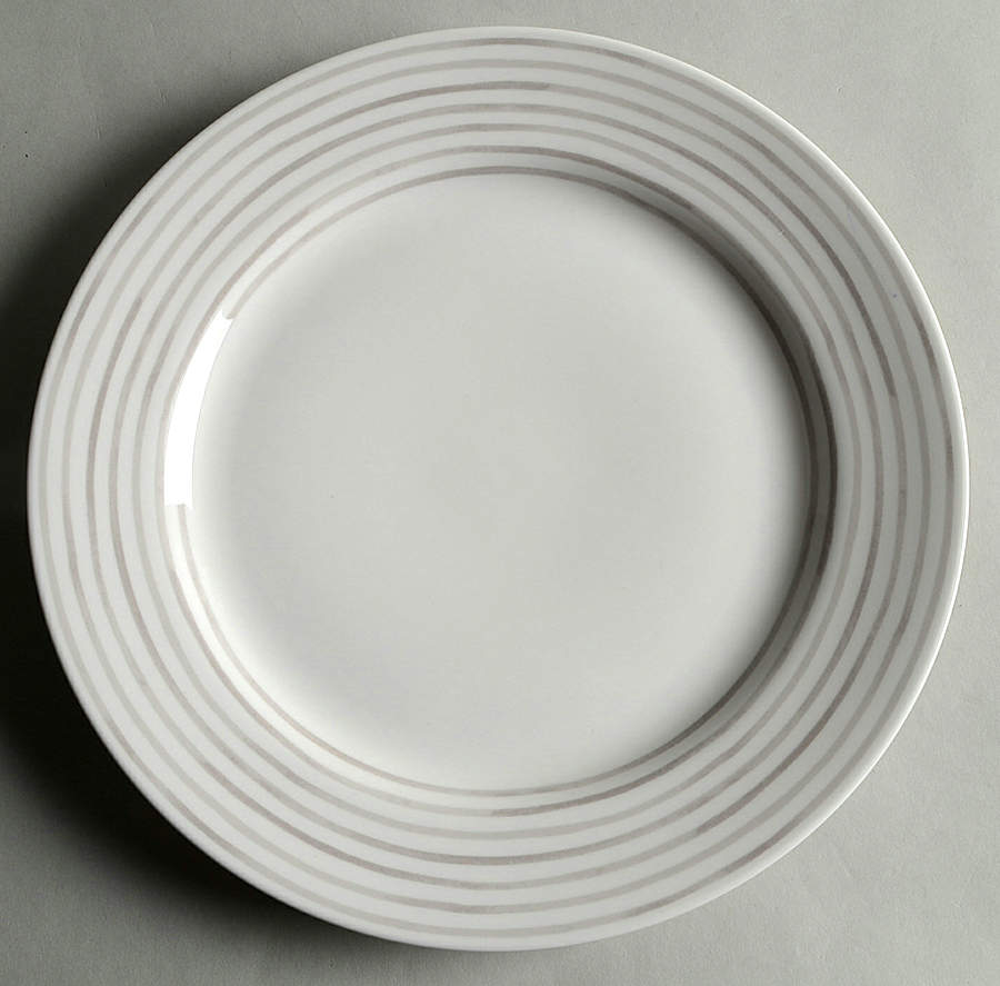 Charlotte Street North Grey Dinner Plate by Lenox-1