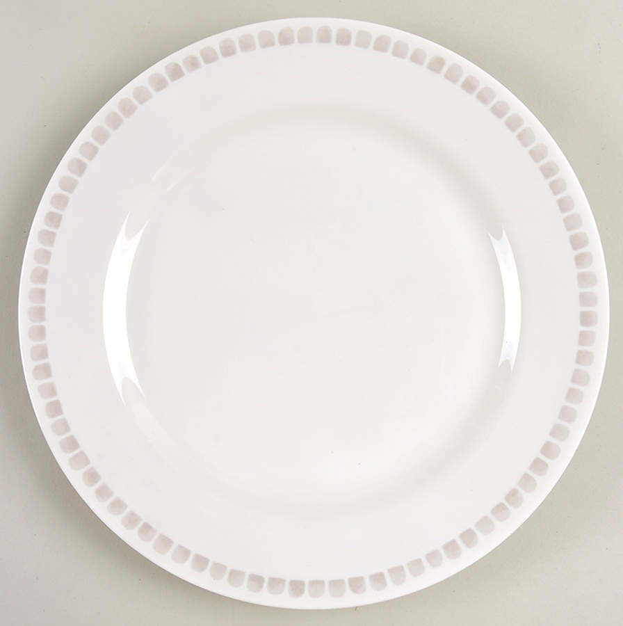 Charlotte Street North Grey Dinner Plate by Lenox-1