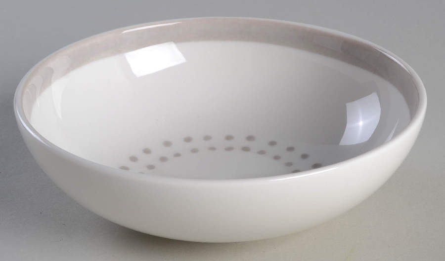 Charlotte Street North Grey Fruit/Dessert (Sauce) Bowl by Lenox-1