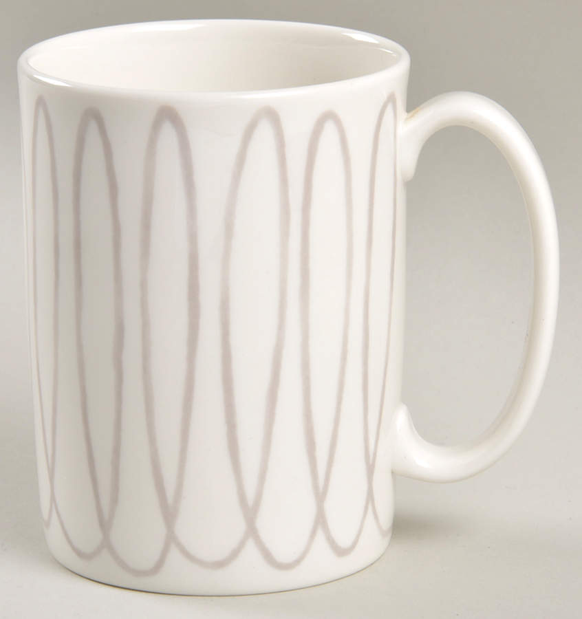 Charlotte Street North Grey Mug by Lenox-1