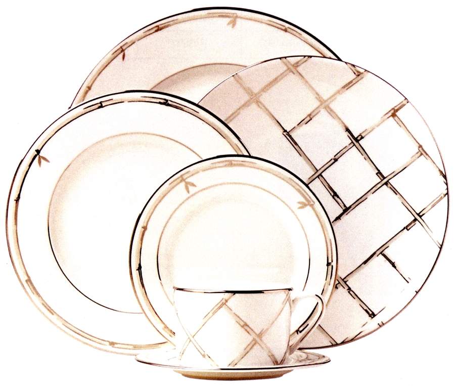 Emmett Street (Gold Trim) Dinner Plate by Lenox-1