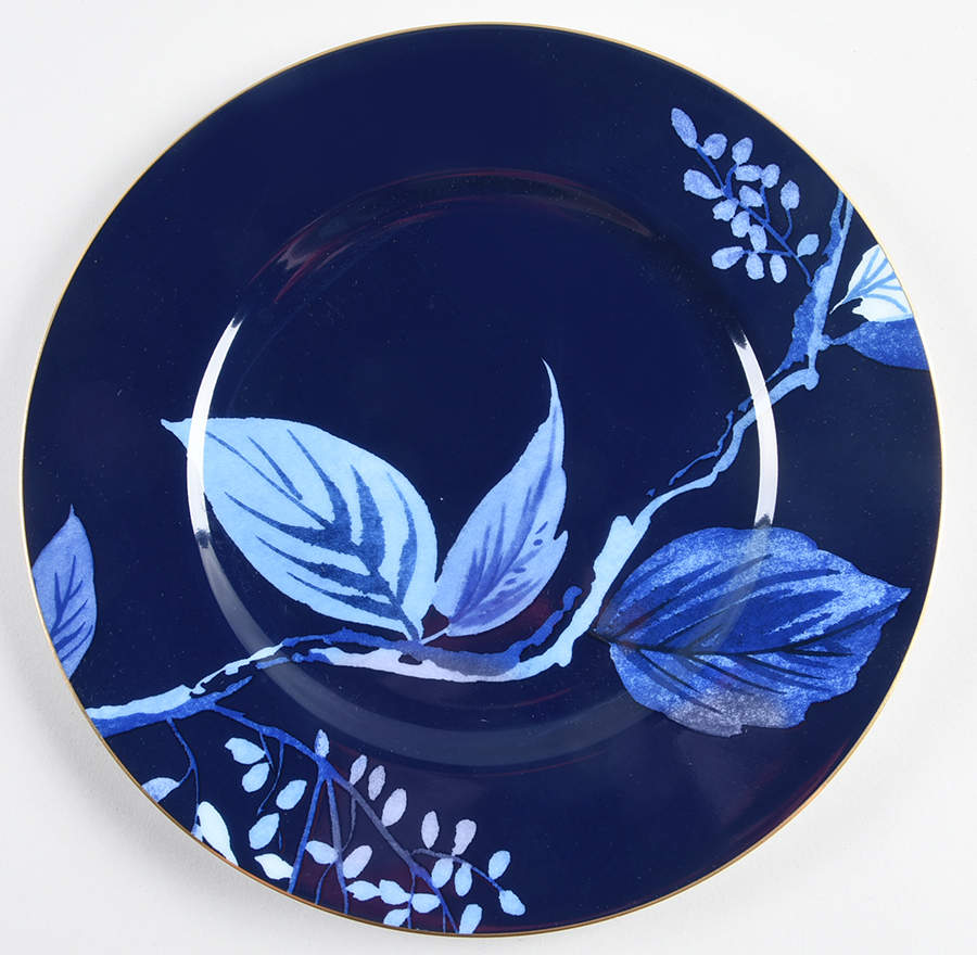 Birch Way Indigo Accent Luncheon Plate by Lenox-1